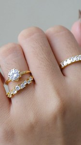 Stacked, sparkling, and totally effortless ✨ This delicate ring stack is perfect for everyday style—or making a subtle statement 💍 Mix, match, and show off your personal vibe! 💌 Send us a message to start your custom stack. | Lily & Co. PH