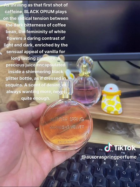 (New forces)Aurora Spring MIDNIGHT VELVET#perfume #perfumetiktok #womanperfume #auroraspring #womanpower