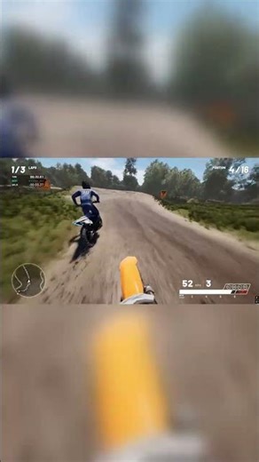 Sudden Mid-Race Motocross Crash