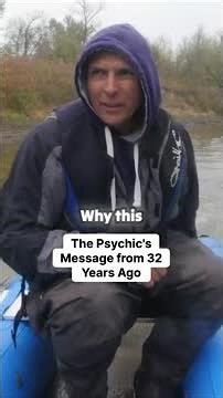 The Psychic's Message from 32 Years Ago