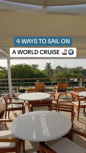 Have you heard of a world cruise? 🌍 World cruises span many months and sail to multiple continents, dozens of countries, and twice as many ports. And a while back, they used to be simple concepts: you joined the ship in January in Port A, sailed east or west for a few months and arrived back at Port A. Now itineraries come in a variety of forms, beyond the standard around-the-world trip and include additional itinerary options such as segments, grand voyages, boomerages, and off-season sailings