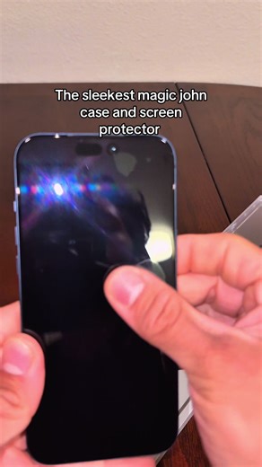 Sleek Magic John Phone Case and Screen Protector