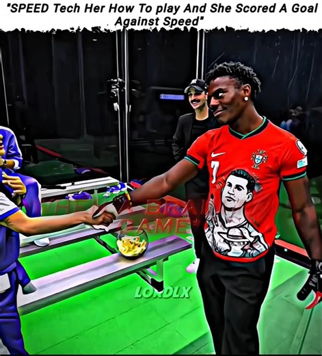 The Only Person Goal Against Speed Was..😱 #ishowspeed#mrbeast#challenge