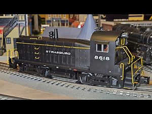 How to Change out Traction Tires on a Lionel Legacy O Scale SW8 Diesel Switcher! Strasburg #8618
