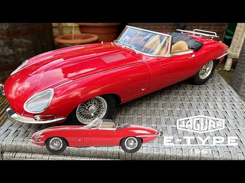 Agora Models Build the 1961 E-Type Jaguar 1:8 Scale - Pack 12 - Stages 91-100 - The Completed Model