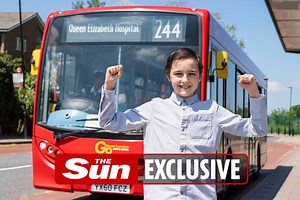Bus-mad lad, 12, can name all of London's 700 bus routes from memory