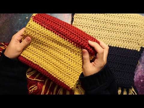 Harry Potter House Scarf Tutorial: Slytherin