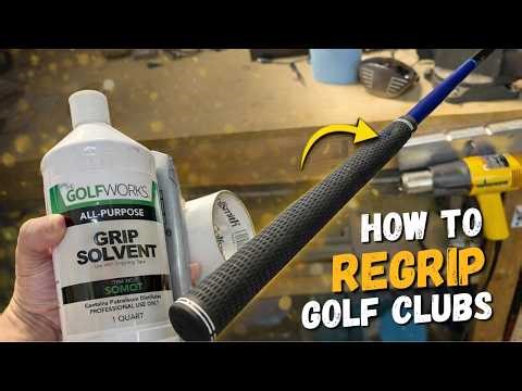 How to Regrip a Golf Club (Step-by-Step DIY Guide)