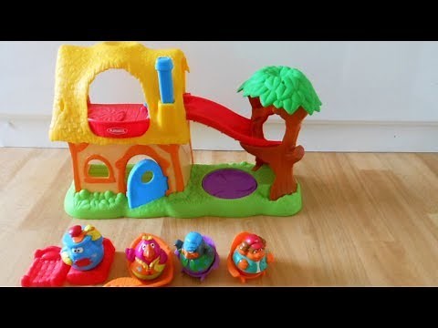 Playskool Weebles Storybook World Goldilocks Adventure Cottage Playset