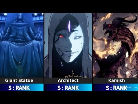 All Monster Ranks in Solo Leveling 🔥 | From Lowest to Strongest!