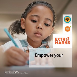 📚✨ Get your child set up with extra online learning material for Grades R- 12 this holiday, and enhance their subject knowledge with Extramarks Education. Sign up on the FNB App at no extra cost. #eBucks #Extramarks Explore more: https://bit.ly/4bQQbMF | FNB