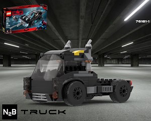 LEGO MOC-96883 Truck - Alternate build 1 Lego 76181 (Super Heroes DC > Batman 2022)