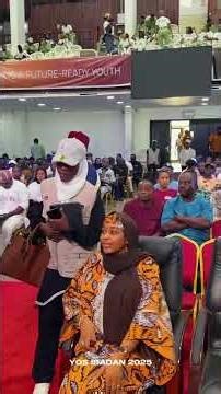 'Young people should leverage available opportunities.' Mrs Hauwa Liman #YOSIbadan #unitednations