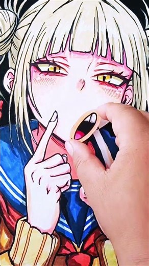 Himiko Toga 💛✨ #myheroacademia #myart #animedrawing
