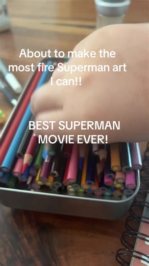 OMG THE MOVIE WAS SOOOOO GOOD!!! #art #superman #fanart #artblock #funny #ART