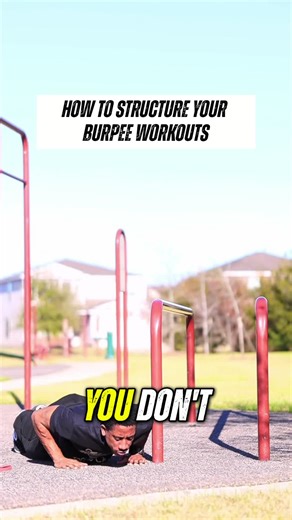 How To Structure Your Burpee Workouts Form first, always. Don't try to be like everyone else and rush it. Run your own race. #FitnessTips #WorkoutMotivation #GymLife #NoExcuses