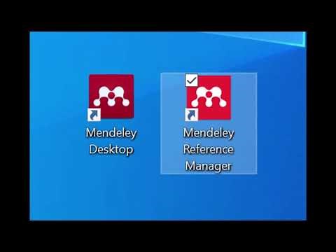Añadir una entidad en Mendeley : Reference Manager vs. Desktop
