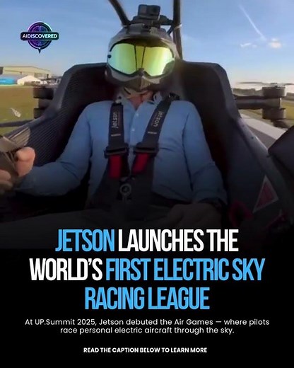 Jetson Launches the World's First Electric Sky Racing League