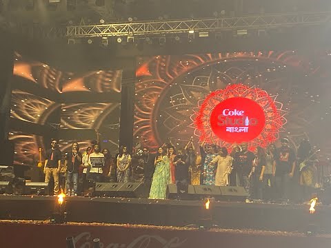 Best of Coke Studio Bangla performing at "Coca-Cola Kolkata Is Cooking"