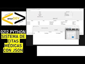 | 0212 | PYTHON | SISTEMA DE CITAS MEDICAS COMPLETO |