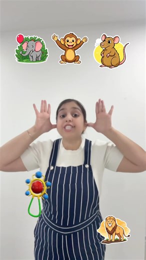 Haathi Dheere Dheere | Big & Small Animals Rhyme for Kids | Hindi Action Song