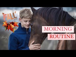 MORNING ROUTINE (equestrian) + Tips!