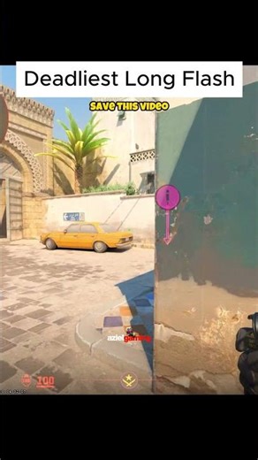 Deadliest Long Flash on Dust 2 Counter Strike 2 #cs2 #cs2clips #counterstrike #csgo