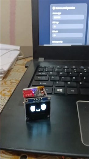 my Dasai Mochi Clone from ESP32 C3 by Huykhong #dasaimochi #esp32 #artfor