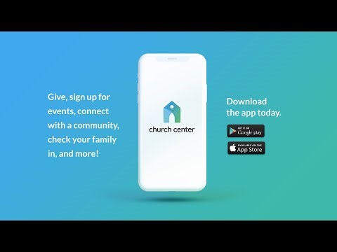 Church Center Tutorial