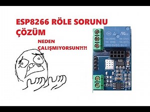 ESP8266 Relay Module Problem Solution (ESP01)
