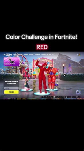 Fortnite Color Challenge: A Fun Yet Chaotic Adventure