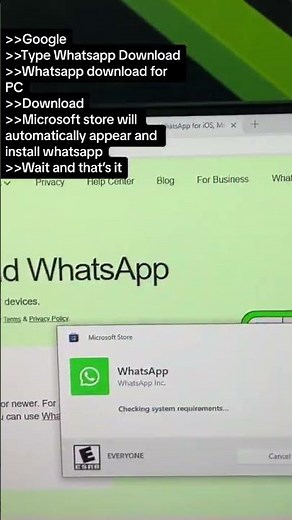 This is how to install WhatsApp on your Windows PC! 🔧📞