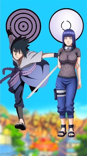 Sasuke vs hinata | who is strong? #naruto #hinata #sasuke #youtubeshorts #shorts