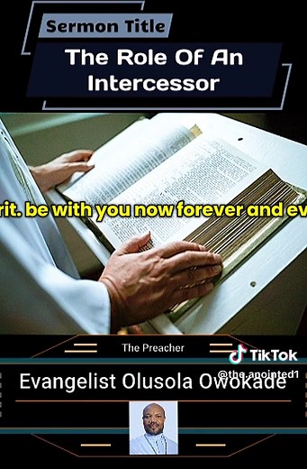 Understanding the Role of an Intercessor