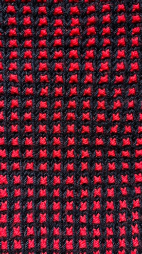 Shannon on Instagram: "How to do the basket rib stitch featured in my Mazer Bandana pattern - a favourite stitch of mine that’s not that daunting despite its appearance !! ❤️ A 4 row repeat worked with multiples of 2+1 Row 1 in colour A - Knit Row 2 in colour A - Purl Row 3 in colour B - *K1, S1 purlwise* (keeping the yarn at back) Row 4 in colour B - *K1, yf, S1, yb* The full pattern for making the Mazer Bandana is available on my website xxxx"