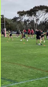Cody Walker has been spotted training freely with the South Sydney squad in San Diego ahead of the Rabbitohs #NRLVegas showdown. 👏 MORE HERE: bit.ly/48wnhA2 (📽️: @DaveRic1) | CODE NRL