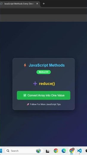 🤯 10 JavaScript Methods Every Developer Must Know!
