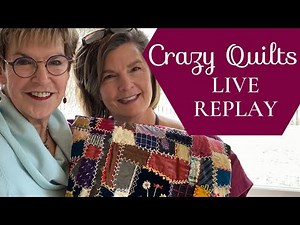 Donna's Crazy Quilts - Stitches & Stories! See inspiring DIY embroidery techniques from the past!