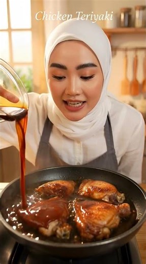 RESEP DI DESKRIPSI - CHICKEN TERIYAKI ALA RESTO #jajanan #kuliner #cooking