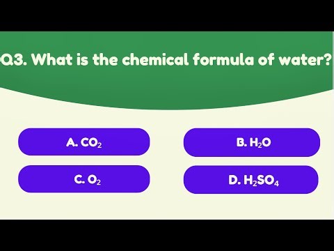 Chemistry Quiz Questions | 20 Multiple Choices (Part1)