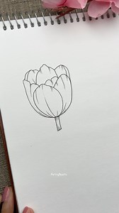 223K views · 6K reactions | Draw with me  #tulip Check out our...