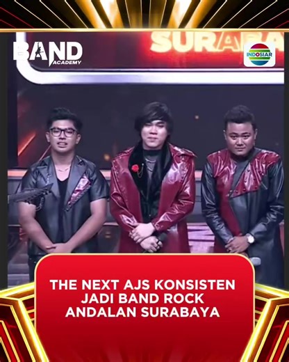 Keren! The Next AJS konsisten dengan musik khas Surabaya bikin judges jadi terpana🔥 . #BandAcademy #Indosiar