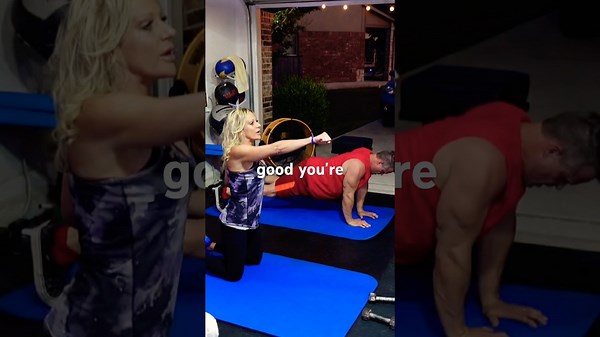 Tractor 🚜 Push-ups #6 - Shorts - Define Arms & Core #PushupChallenge #StrengthWorkout #FitnessShorts