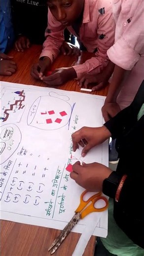 How to add Integers/purnako ka Jor School Act #teaching #schooltime #activity #maths #pbl #shorts