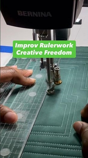 Creative Freedom with Improv Ruler Quilting