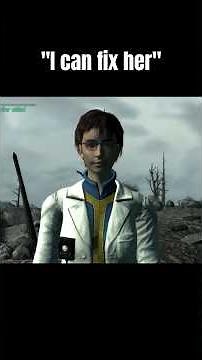 When bro actually fixes her 😅💀#fallout