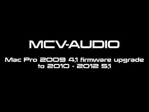 Mac Pro 2009 to 2010 firmware update
