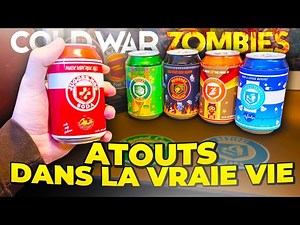 Faire les ATOUTS ZOMBIES de BLACK OPS COLD WAR dans la VRAIE VIE 🔥 (Tutoriel DIY)