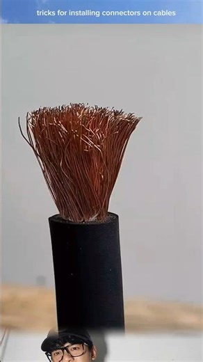 tricks for installing connectors on cables