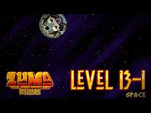 Zuma Deluxe (PC) - Level 13-1 - Space Gameplay (Last Stage) + Ending
